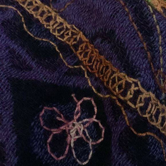 Soft Surroundings Wool Fringe Trim Vest - Picture 6 of 6